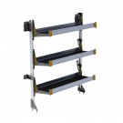 Ranger Design Fold-Away Shelf unit, with 3 shelves, 64"h x 48"w, F5-RA48-3