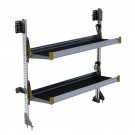 Ranger Design Fold-Away Shelf unit, with 2 shelves, 64"h x 60"w, F5-RA60-2