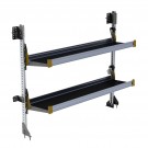 Ranger Design Fold-Away Shelf unit, with 2 shelves, 64"h x 72"w, F5-RA72-2