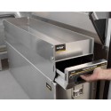 Ranger Design Partslider drawer, aluminum, 150 lbs capacity, 36"d x12"w x  6"h, 5011