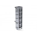 Ranger Design 5 Tier refrigerant rack for large bottles, aluminum, 14"d x 13"w x 62½"h, 6003