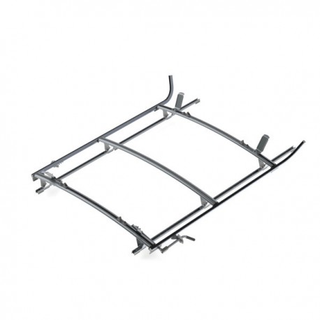 Ranger Design Double clamp ladder rack, aluminum, 3 bar, Ram ProMaster 136\\" Wheelbase Ranger Design Double clamp ladder rack, aluminum, 3 bar, Ram ProMaster 136\\" Wheelbase