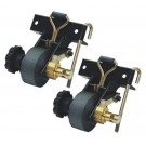 PAIR RATCHET TIE DOWN TRUCK RACK STRAP