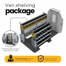 Ranger Design Electrician Van Shelving Package, Mercedes Sprinter, 144 WB, DHS-11