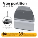 Mercedes Sprinter Van Partition, Contoured, Solid, HR