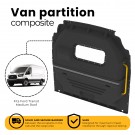 Ranger Design Van Partition -  Full Composite, Window, compatible with Transit Mid-Roof, 3320-FTM