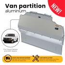Contoured Cargo Van Partition, Solid, GM Savana