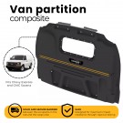 GM Savana/Express Contoured Van Partition, 1-Piece Composite – 3320-GS
