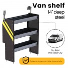 Ranger Design P4 Series Cargo Van Shelving, 36" Wide, 3 Trays, P4-RS36-3
